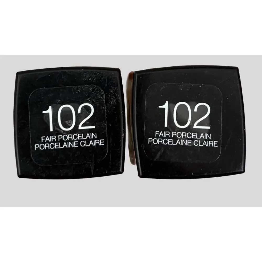 Maybelline Fit Me Matte + Poreless Foundation 102 Fair Porcelain 2 Pack 1oz Each